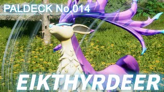 EIKTHYDEER MOWS DOWN LOCAL ECOSYSTEM  Palworld  Gameplay  Paldeck No14  Pocketpair [upl. by Franciscka]