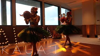 Kauai Wedding  1 Hotel Hanalei Bay  Live Music Duo Hula amp Fire Knife Show DJ [upl. by Yclek]