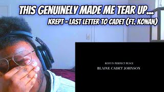 Krept  Last Letter To Cadet Ft Konan REACTION [upl. by Drofnil]