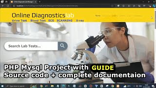 Online Lab management system PHP Project with 100 working source code download  final year project [upl. by Held]