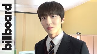 SF9s Cha Ni Takes Fans Inside Sky Castle TV Filming  Billboard [upl. by Skylar]