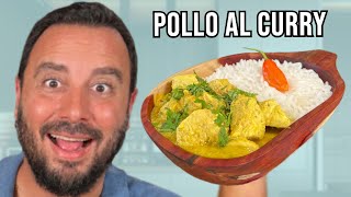 Tutorial Rápido Cómo hacer POLLO AL CURRY  Receta Pollo Hindú Fácil  Tulio Recomienda [upl. by Lobel774]