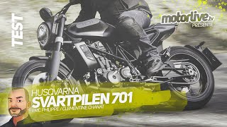 HUSQVARNA SVARTPILEN 701  TEST MOTORLIVE [upl. by Klina]