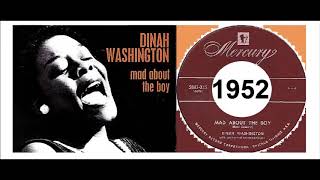 Dinah Washington  Mad About The Boy Vinyl [upl. by Andre893]