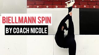 Biellmann Spin  Figure Skating Stretches [upl. by Ling126]