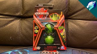 Bakugan Green Trox Unboxing amp Review [upl. by Bilicki423]