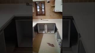 Stone kitchen design fitting ytshorts tiles trending construction 🙏🙏👍 [upl. by Adena]