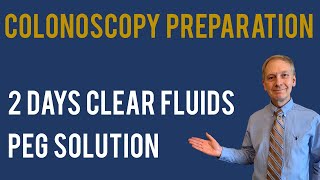 Colonoscopy Prep Tips  2 Day 4L PEG with Dr Moran [upl. by Refitsirhc]