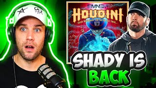 CLASSIC SHADY RETURNS  Rapper Reacts to Eminem  Houdini FIRST REACTION [upl. by Onyx]