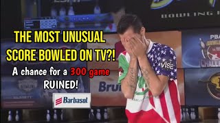 The most UNBELIEVABLE bowling score on TV PBA Bowling Rewind [upl. by Anstice]