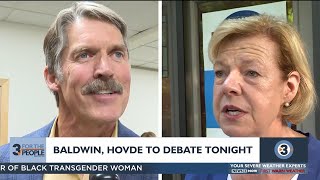 BaldwinHovde to debate tonight [upl. by Romeon]