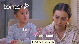 HIGHLIGHT Hai Cinta Dengarkanlah 2024 Episod 26  Kenapa Mama Tak Kahwin Dengan Uncle Adib [upl. by Maggee488]