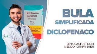 DICLOFENACO ACABA COM AS DORES E INFLAMAÇÕES FUNCIONA BULA SIMPLIFICADA DR LUCAS FUSTINONI [upl. by Edgell629]