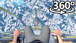 FALLING FROM BUILDING in 360°  VR  4K 😧 [upl. by Katti]