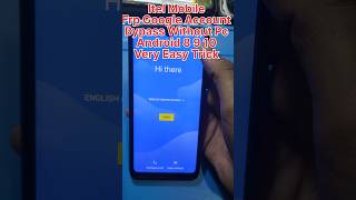 All Itel Bypass Google AccountFRP Lock ANDROID 8 9 10 Without PC short frpbypass [upl. by Eadas]