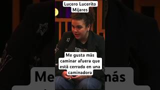 Lucerito Mijares me gusta más caminar afuera que en una caminadora me gustan li￼s perros tengo dos [upl. by Knick]