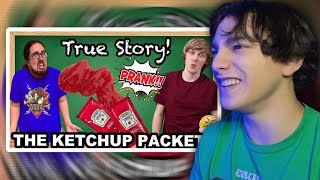 Chilly  SML and Chilly SCHOOL EPISODE Ketchup Packet PRANK Reaction [upl. by Jacques]