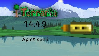 Aglet Terraria seed 1449 [upl. by Nonaihr958]