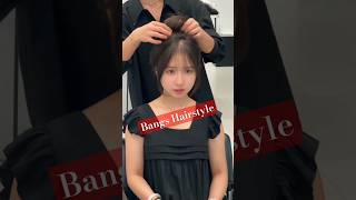 French Bangs for Round Faces The Perfect Boosting Hairstyle ✂️ menshairstylist mastermenshaircuts [upl. by Nnylahs871]