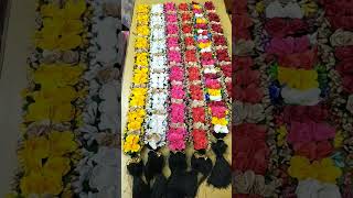 begumbazar Kamal ribbon store wholesale shop flower jada 6 colour bulk quantity whatsapp 9032479604 [upl. by Chellman517]