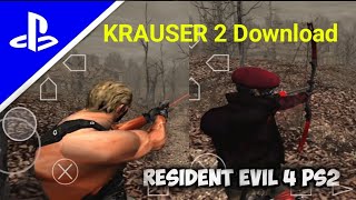 PS2 KRAUSER 2 MOD  RESIDENT EVIL 4 PS2 [upl. by Arbmik]