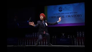 JJ Kapur  NSDA 2017 Original Oratory National Champion [upl. by Targett]