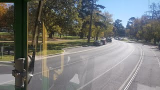 Riding on MMTB W7 NO 1029  1956 tram melbournetrams [upl. by Ogden]