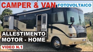 MOTOR HOME  ALLESTIMENTO [upl. by Harewood]