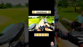 Bike drive slowly 😔 Accident rider​ automobile​ motovlog​ viral​ trending​ [upl. by Jola]