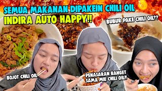 SEHARIAN MAKAN DENGAN TEMA CHILI OIL DAPET APA AJA YAA 🧐🧐 [upl. by Atikkin261]