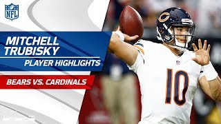 Every Mitchell Trubisky Pass vs Arizona  Bears vs Cardinals  Preseason Wk 2 Player Highlights [upl. by Ribaudo]