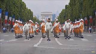 1 Légion étrangère French Foreign Legion on parade [upl. by Ahsenod409]