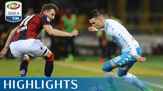 Bologna  Napoli 17  Highlights  Giornata 23  Serie A TIM 201617 [upl. by Colb]