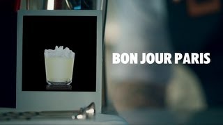 BON JOUR PARIS DRINK RECIPE  HOW TO MIX [upl. by Eronel]