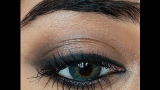 Smokey linerHeavy Kohl Eye makeup Tutorial  corallista [upl. by Guerin]