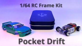 164 RC Pocket Drift Frame Kit DIY TLS1001 [upl. by Gader796]