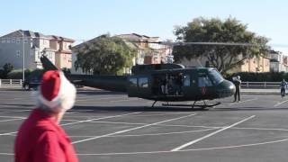 Veterans Day 2015 Las Positas College WWII Veterans UH1H Iroquois “Huey” Takeoff [upl. by Ardel821]