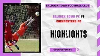 Cockfosters FC Vs Baldock Town FC Match Highlights [upl. by Piefer]