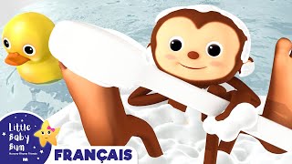 La Chanson du Bain  La santé et lhygiène  Comptines  Little Baby Bum en Français [upl. by Naimerej]