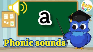 Letter soundsabc phonics soundabc phonics sound without musiclearn to read englisha to z letters [upl. by Enehs]