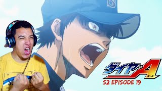 SAWAMURA BREAKS THROUGH RAICHI VS SHUNCHIN  ACE OF THE DIAMOND SEASON 2 EPISODE 19 REACTION [upl. by Katerina]