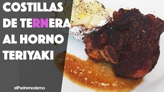 ASADO de COSTiLLAS de ternera al horno  Recetas originales [upl. by Eyllom51]