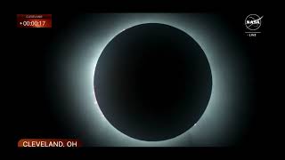 Total Eclipse Coverage from Carbondale IL Indianapolis IN and Cleveland OH April 8 2024 [upl. by Ianthe666]