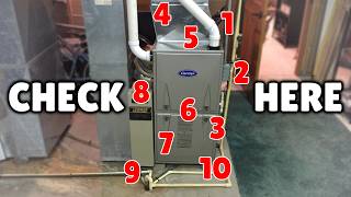 10 Common Reasons Why Gas Furnace Wont Turn On [upl. by Alrrats]