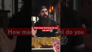 Schnitzel Challenge food foodie germany cooking eating foodie [upl. by Querida790]