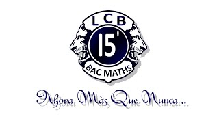 Bac Maths MMXV LCByrsa  Non Ce Compara [upl. by Otrebide]