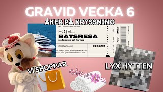 GRAVID VECKA 6 VLOGG Kryssning [upl. by Don625]