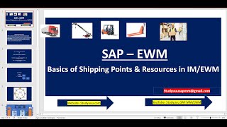 SAP EWM  Basics of Shipping Points amp Resources type in IMEWM [upl. by Gena]