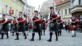 21 mezinárodní dudácký festival Strakonice 2014  Slavnostní průvod městem [upl. by Werd299]