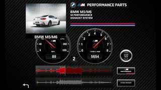 M5M6 V10 sounds and exhaust system [upl. by Ynnot]